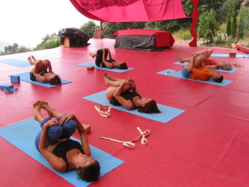 Yoga in Andalusien